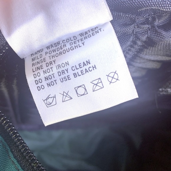 VTG The North Face Day Hiker Lumbar Fanny Pack Alpine Green Black Water Holder - Picture 10 of 16